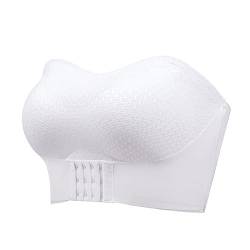 Damen Sport BH,Damen Blossom Spitze Vorderverschluss Ringerrücken Ohne Bügel Sport BH Rücken-Design Baumwolle Innenseite Sport BH mit Vorderverschluss Bralette Bustier Bequemer Gepolstert Ungepolstert von CAUYDY