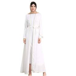 Gebetskleidung FüR Frauen Islam Set Frauen Muslimisches Gebet Chiffon Offenes Kleid Abaya Dubai Türkei Islam Kaftan islamischer Ramadan Eid Mubarak Frauen Robe mit Hijab Muslimisches zweiteiliges Geb von CAUYDY