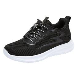 Plateau Sneaker Damen Sneaker Damen Herren Damen Schuhe Atmungsaktiv Frühling Sommer Damenschuhe Turnschuhe Sportschuhe Flach Leicht Freizeitschuhe Laufschuhe Sneakers Sport rutschfest Mode Mesh Hall von CAUYDY