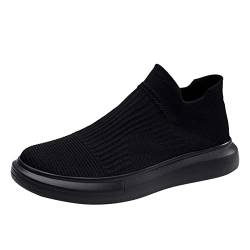 Schuhe Damen Wanderschuhe Damen Wasserdicht Leicht Hoch Wanderschuhe Wasserfest Knöchelhoch Running Schuhe Mit Klettverschluss Ohne Schnürung Laufschuhe Bunte Atmungsaktiv Turnschuhe Outdoor Breite S von CAUYDY