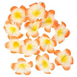 CAXUSD 12 Stk Frangipani Haars Pange Hawaiianische Haarspangen Für Frauen Hawaiianische Plumeria-haarspange Blumenkopfschmuck Blumenmädchen-kopfschmuck Eva Die Blumen Fräulein Schmücken von CAXUSD