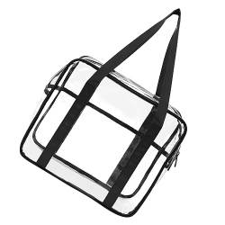 CAXUSD Groß aufbewahrungssack Storage Pockets Tragetasche für Toilettenartikel die Einkaufstasche Handtaschen Make-up-Taschen durchsichtiger Kulturbeutel Reise-Kosmetiktasche von CAXUSD
