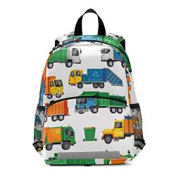Vorschulrucksäcke, Kinder-Reisetasche mit Leine, niedlicher Kleinkind-Rucksack für Jungen und Mädchen, Müllwagen, Reisen von CBBYY