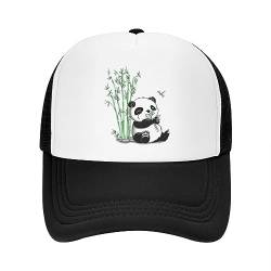 Baseballkappe Cooler Pandabär Trucker Hut Frauen Männer benutzerdefinierte verstellbare Unisex-Baseballkappe Hip Hop Snapback-Kappen von CBLdF