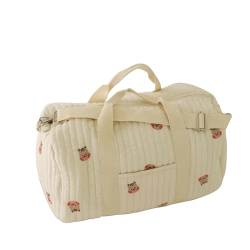 CBLdF Damenhandtasche Tragbare Gepäck Tote Bags Reisetasche-48X24X28Cm-Eichhörnchenkopf von CBLdF