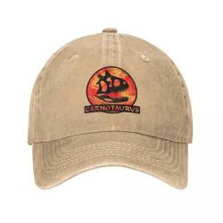 Unisex-Baseballkappe Hip-Hop-Mode Carnotaurus Männer und Frauen Fossil Totenkopf Kappe Cowboy Trucker Hut Übergroßer Golfhut von CBLdF