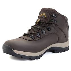 CC-Los Wanderschuhe Herren Wasserdicht Wanderstiefel Wandern Stiefel Braun Größe 48 von CC-Los