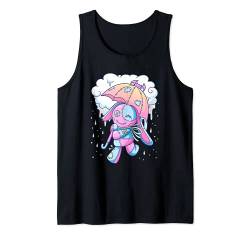 Kawaii Pastel Goth Süße gruselige Stoffpuppe Tank Top von CC Pastel Goth Anime Vaporwave Aesthetic