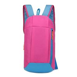 CCAFRET Gym Tasche Wasserdichter Sportrucksack Kleine Sporttasche Damen Pink Outdoor Gepäck für Fitness Reise Seesäcke (Color : Pink) von CCAFRET