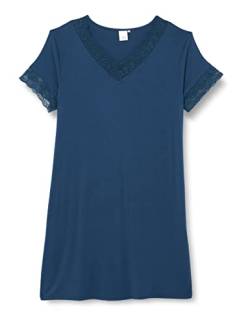 CCDK Copenhagen Damen Ccdk Dress in A Comfortable Bamboo Quality, Blue Nightgown, Blau, S EU von CCDK Copenhagen