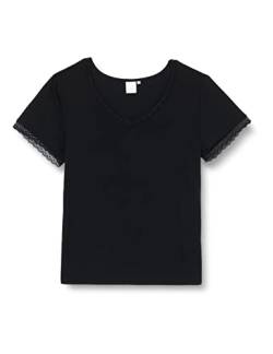 CCDK Copenhagen Damen Super Soft Bamboo Ccdk Pajamas T-shirt, Black Night Shirt, Schwarz, XL EU von CCDK