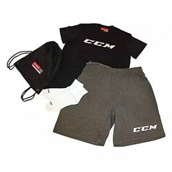 CCM Dryland Kit Senior schwarz-grau-weiß von CCM