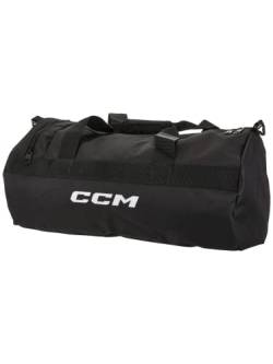 CCM Hockey-Sporttasche für Reisen, Fitnessstudio, Workout, Schwarz, Schwarz, 24" (24"L x 13"H x 12"W), Sporttasche von CCM