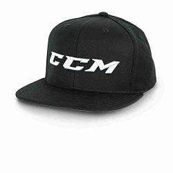 CCM Hockey Team Adjustable Cap - Black - Youth von CCM