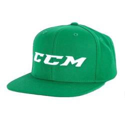 CCM Kappe Big Logo Snapback, GrĂĽn von CCM