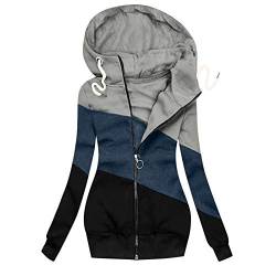 CCOOfhhc Damen Jacke Elegant Herbstjacke Lang Übergangsjacke Damenjacke Sale Pullover Herbst Sweatshirt Winterjacken Für Winterjacke Übergangsjacken Günstig Parka Leichte Steppweste Oversize von CCOOfhhc