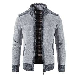 Trachtenjacke Herren Oktoberfest Übergang Kaputze Strickjacke Cardigan Slim Fit Feinstrick Freizeit-Jacke Strickpullover Gestrickt Outdoor Freizeitjacke Strick-Jacke Pullover Kapuzenpuiil Hoodie von CCOOfhhc