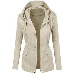 Wintermantel Damen Leder kapuzenjacke Oversize Windjacke Wasserdicht Atmungsaktiv Einfarbig Kurzes Revers Motorrad Softshelljacke Damenjacken Elegant Regenjacke Fahrrad Leichte Grosse Grössen von CCOOfhhc