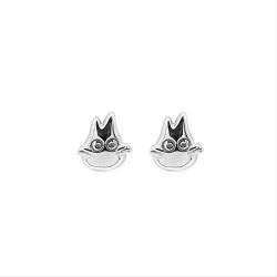 925 Sterling Silber Ohrringe,Ohrstecker，Mein Nachbar Totoro Ohrstecker Korean Temperament Einfache Frauen Hypoallergene Niedlichen Ohrringe Student Zubehör Geschenke Einfach von CCSYM