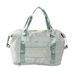 Wasserdichte Sporttasche Nass Trocken Trennung Sporthandtasche Faltbare Reisetasche mit großer Kapazität Grün von CDQL