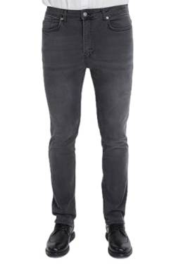 CEDY DENIM - Herren Jeans Regular Fit Stretch, Jeanshose Herren, Basic High Waist Straight Männer Hosen CD336 (30W/30L, Grau) von CEDY DENIM