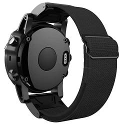 CEKGDB 22 mm Smartwatch-Armband mit Schnellverschluss für Garmin Fenix 6 Pro 5 Plus S60 S62, Nylon-Schlaufe, elastisches Sportarmband, 22mm Fenix 6 Pro, Achat von CEKGDB