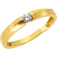 CELESTA® Damen Ring, 375er Gelbgold, gold, 56 von CELESTA