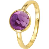 CELESTA® Damen Ring "360376038-2", 375er Gold mit Amethyst, gold, 56 von CELESTA