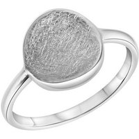 CELESTA Fingerring 925 Silber rhodiniert eismatt von CELESTA