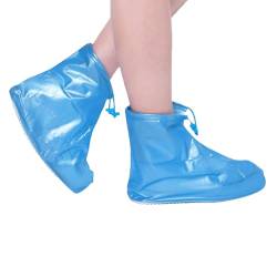 Regenschuhüberzüge - Wasserdichter Regenschutz für Stiefel,Rutschfester Regengaloschen-Schneeschuhschutz für Sportklettern Cemeli von CEMELI