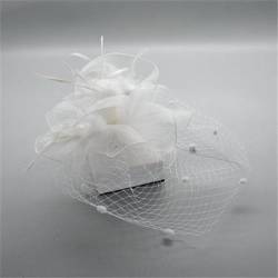 Vellet britische elegante Dame Netze Nachtkleid Vogelkäfig Schleier für Hochzeit Hut Braut Party Stirnband Haar Mesh Abendessen von CEMELI