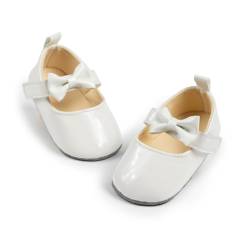 CENCIRILY Baby Mädchen Bowknot Prinzessin Schuhe Neugeborenes Blumen Mary Jane Flats Lauflernschuhe von CENCIRILY