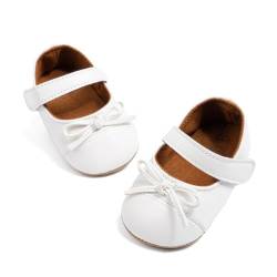 CENCIRILY Baby Mädchen Bowknot Prinzessin Schuhe Neugeborenes Blumen Mary Jane Flats Lauflernschuhe von CENCIRILY