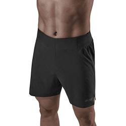 CEP – Run Loose FIT Shorts für Herren | Kurze Sporthose für maximale Bewegungsfeiheit in schwarz | Größe M von CEP