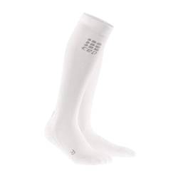 CEP Unisex-Adult Compression Socken, White/Black, 46-48 von CEP