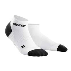 CEP Unisex-Adult Low Cut 3.0 Socken, White/Dark Grey, 45-48 von CEP