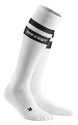 CEP Unisex-Adult Socken, White/Black, 4 von CEP