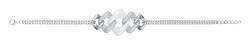 Ceranity Damen - 1-32/0013-B-Bracelet Damen-Halskette Silber 925/1000 5,8 g Zirkonia Weiß 19 cm von CERANITY