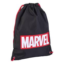 CERDÁ LIFE'S LITTLE MOMENTS Bolsa Mochila Cuerdas Infantil de Marvel-Licencia Oficial, Saco Unisex niños, Negro, Pequeño von CERDÁ LIFE'S LITTLE MOMENTS