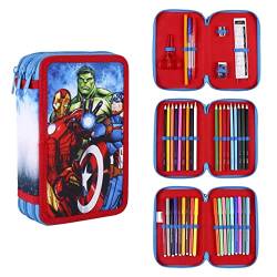 CERDÁ LIFE'S LITTLE MOMENTS - Estuche Escolar 3 Compartimentos Niño de The Avengers - Licencia Oficial Marvel von CERDÁ LIFE'S LITTLE MOMENTS