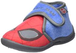 CERDÁ LIFE'S LITTLE MOMENTS Jungen Winter Geschlossene Hausstiefel Kinder Jungen Von Spiderman - Rutschfeste Tpr Sohle und Klettverschl Hausschuh, Rot, 26 EU von CERDÁ LIFE'S LITTLE MOMENTS