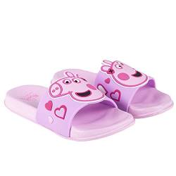 CERDÁ LIFE'S LITTLE MOMENTS Kinder Pantoletten Mädchen mit Motiven von Peppa Wutz Bedruckt | Sandalen Sommer mit Eva Sohle-Offizielle Lizenz Hasbro, Mehrfarbig, 29 EU von CERDÁ LIFE'S LITTLE MOMENTS