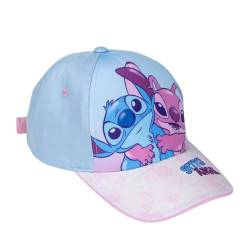 CERDÁ LIFE'S LITTLE MOMENTS Mädchen Kindermütze mit Stitch-Visier, Rosa Cap, One Size von CERDÁ LIFE'S LITTLE MOMENTS