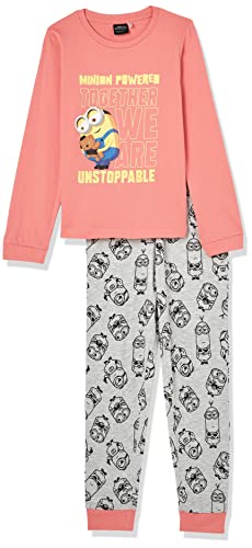 CERDÁ LIFE'S LITTLE MOMENTS Mädchen Pyjama Familier Jeu d'Hiver de Les Minions 100% Coton Avec T-Shirt et Pantalon-Licence Officielle Universal Studios Pyjamaset, Rose, 6 ans von CERDÁ LIFE'S LITTLE MOMENTS