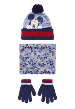 CERDÁ LIFE'S LITTLE MOMENTS Mickey Mouse Mütze, Schal und Handschuhe Kinder Jungen Winter-Set von CERDÁ LIFE'S LITTLE MOMENTS