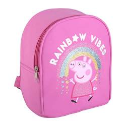 CERDÁ LIFE'S LITTLE MOMENTS Mochila Infantil de Tiempo Libre de Peppa Pig Estampada En Brillantina, Unisex niños, Multicolor, Talla única von CERDÁ LIFE'S LITTLE MOMENTS