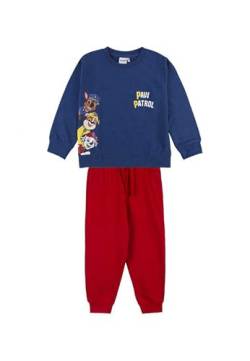 CERDÁ LIFE'S LITTLE MOMENTS Paw Patrol Sweat-Shirt mit Jogging-Hose Jogging-Anzug Trainings-Anzug Kinder Jungen, Farbe:Rot, Größe Kids:110 von CERDÁ LIFE'S LITTLE MOMENTS