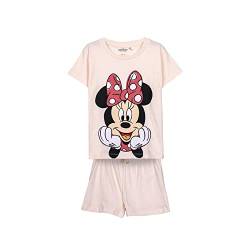 CERDÁ LIFE'S LITTLE MOMENTS Unisex Baby Schlafanzug für Kinder Minnie Mouse Sommer-Pyjama für Mädchen, Rosa, 98 von CERDÁ LIFE'S LITTLE MOMENTS