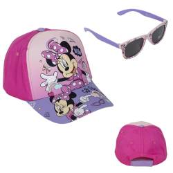 CERDÁ LIFE'S LITTLE MOMENTS Unisex Kids Minnie Mouse Sonnenbrille und Hut Set Sunglasses, Multicolor, Standard von CERDÁ LIFE'S LITTLE MOMENTS