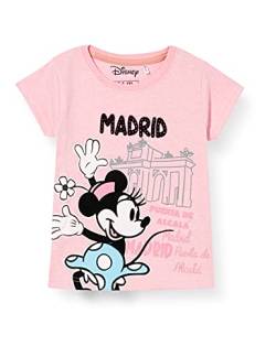 Cerdá Mädchen Premium Princess Bella Y Bestia T-Shirt, Pink (Rosa C07), 4 Jahre (Herstellergröße: 4) von CERDÁ LIFE'S LITTLE MOMENTS